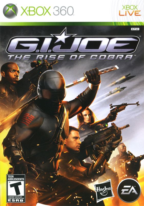 G.I. Joe: The Rise of Cobra box art for Wii